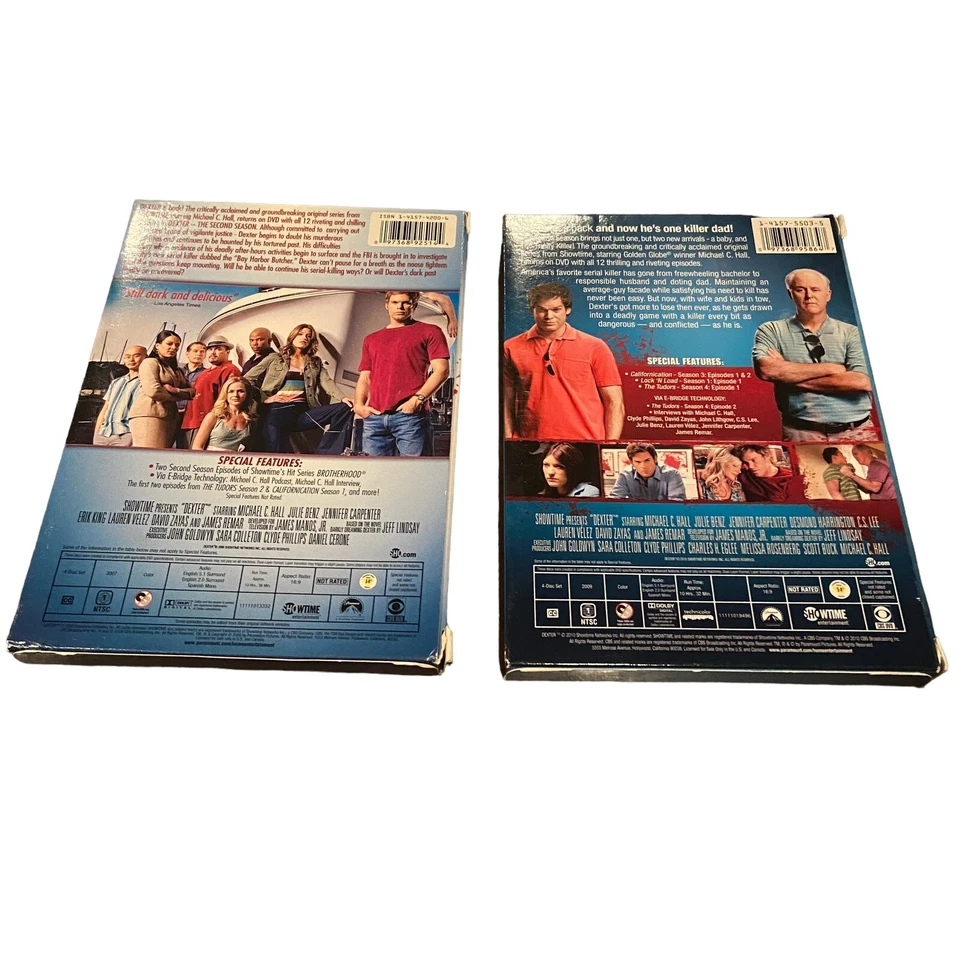 Dexter - The Complete Second & Fourth Seasons (DVD, 2008, 4-Disc Set) TV Series - Image 2 of 4