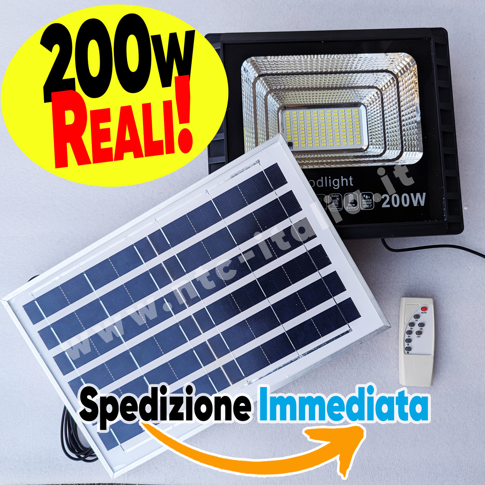 Lampione Solare 200W con Telecomando: Rinnova il Tuo Giardino Oggi