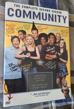 Community: Complete Season 2 DVD, 2010 4-Disc Set, Widescreen NEW FREE SHIPPING