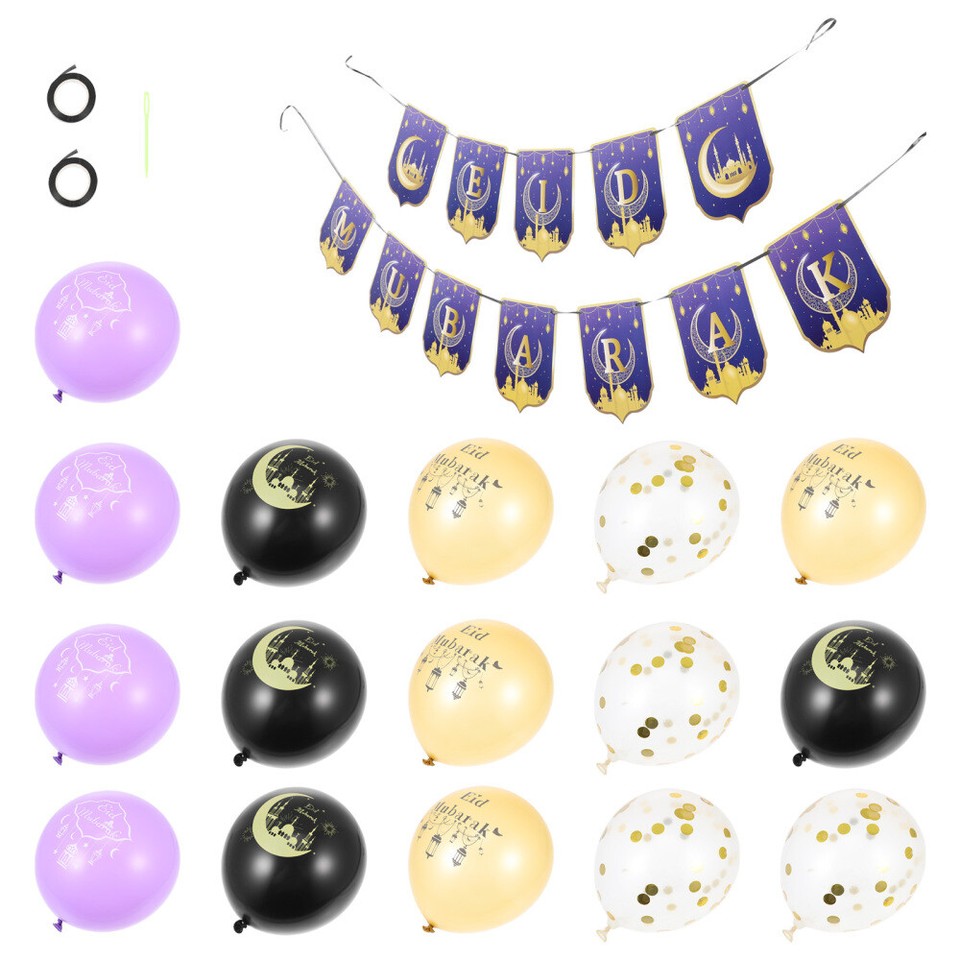 Ramadan Banner Garland Eid Decoration Practical Decorations Reusable eBay