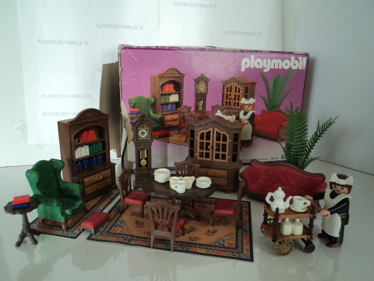PLAYMOBIL VINTAGE PIRATES lot soldats rouges 3544 de 1978