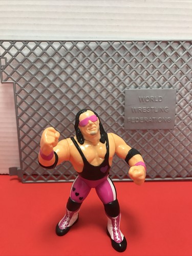 1991 WWF Hasbro Bret The Hitman Hart Purple Heart ...