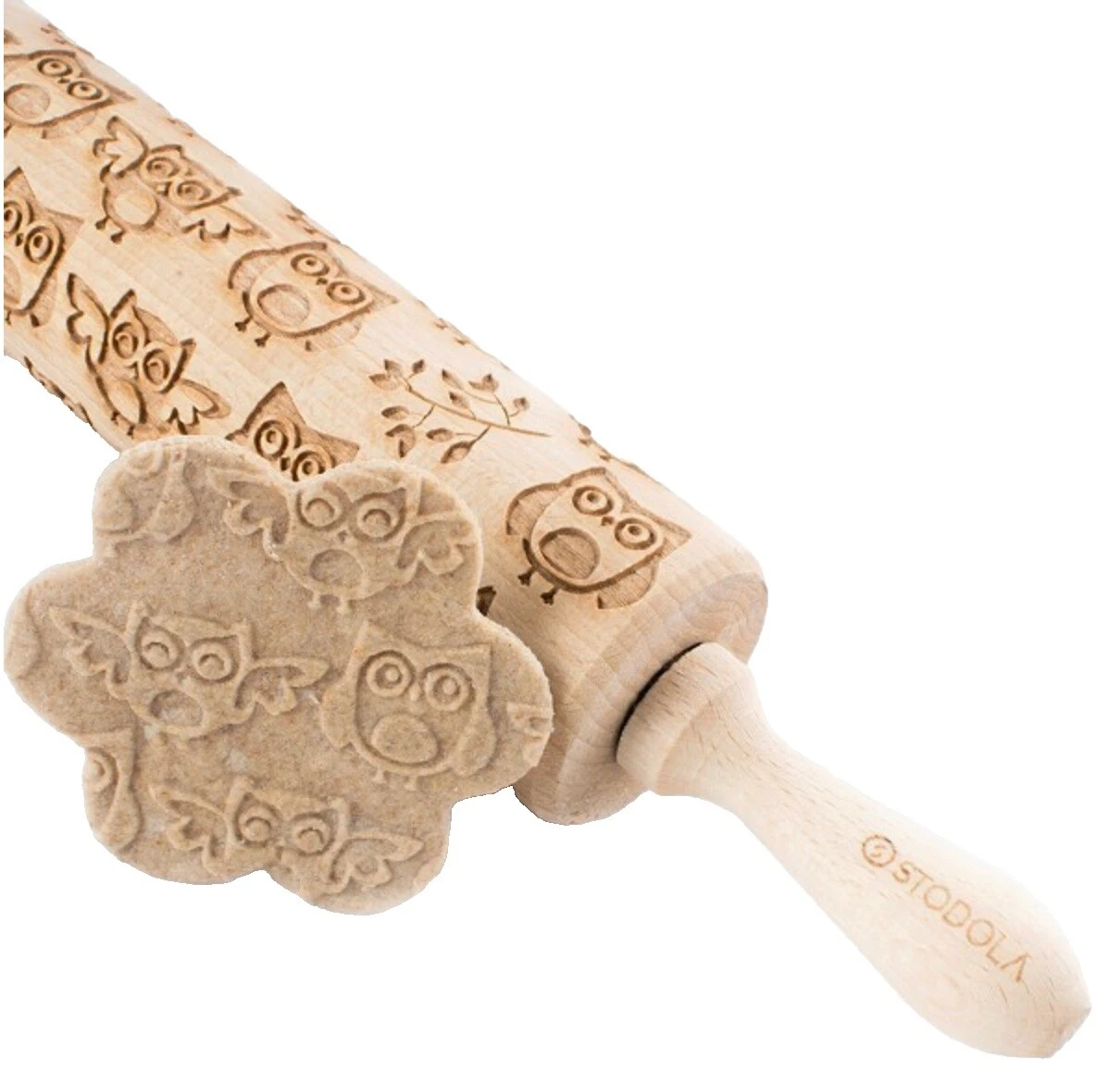 Los rodillos Marrón Estampado Animal para hornear y Decoración de Pasteles