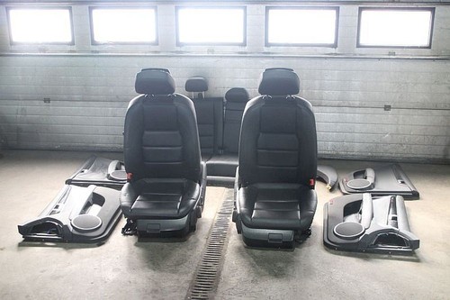 Innenausstattung Leder Innenauststattung Schwarz Mit Türverkleidungen