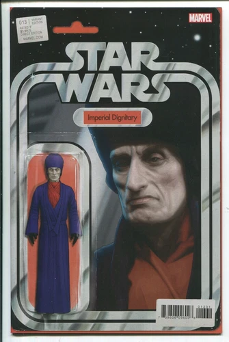 STAR WARS #13 "IMPERIAL DIGNITARY" ACTION FIGURE VARIANT COVER - MARVEL/2021