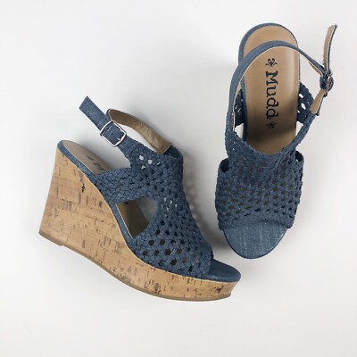 mudd wedge sandals