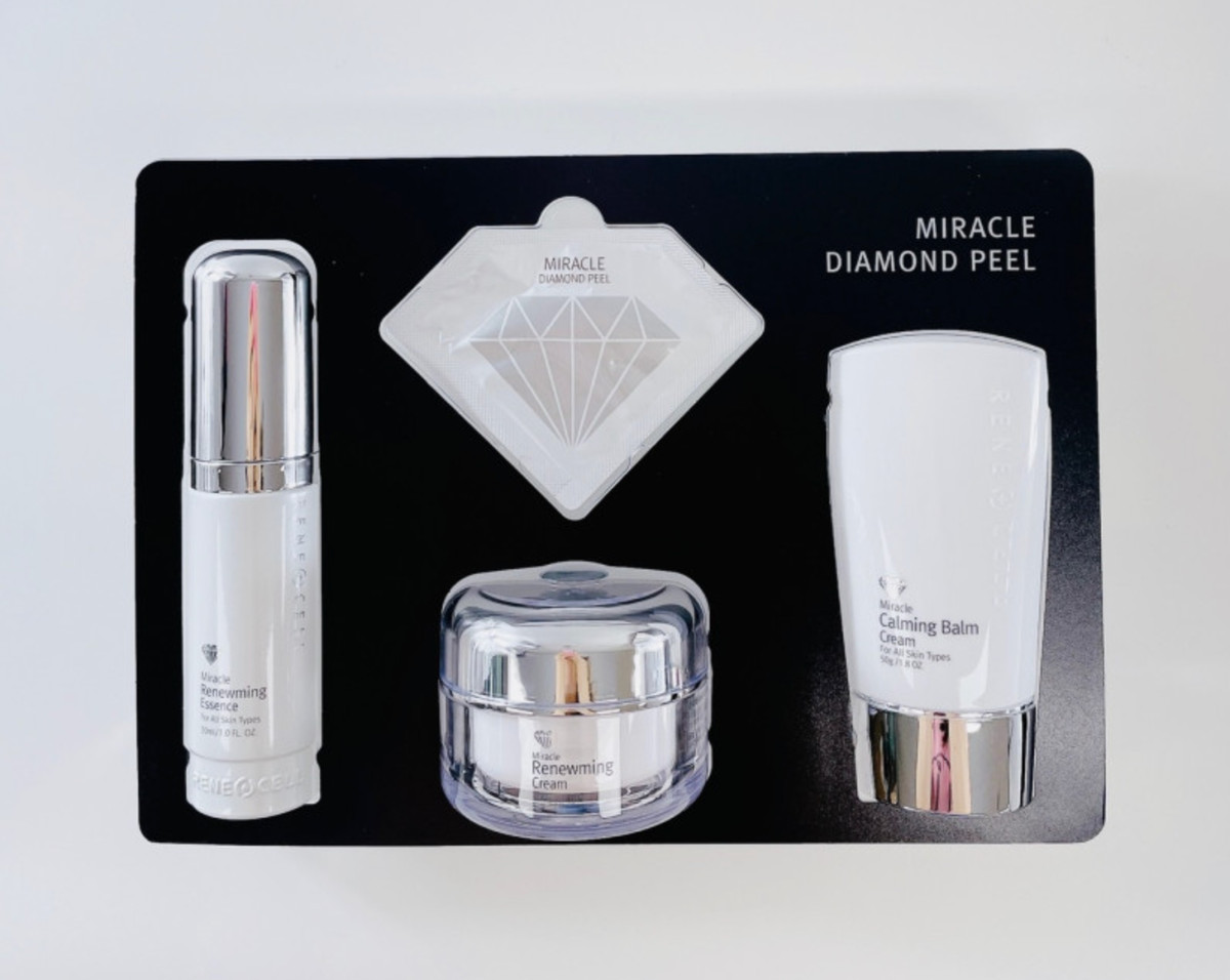 Renecell miracle Diamond Peel program set(4 items) / anti aging wrinkle  Moisture