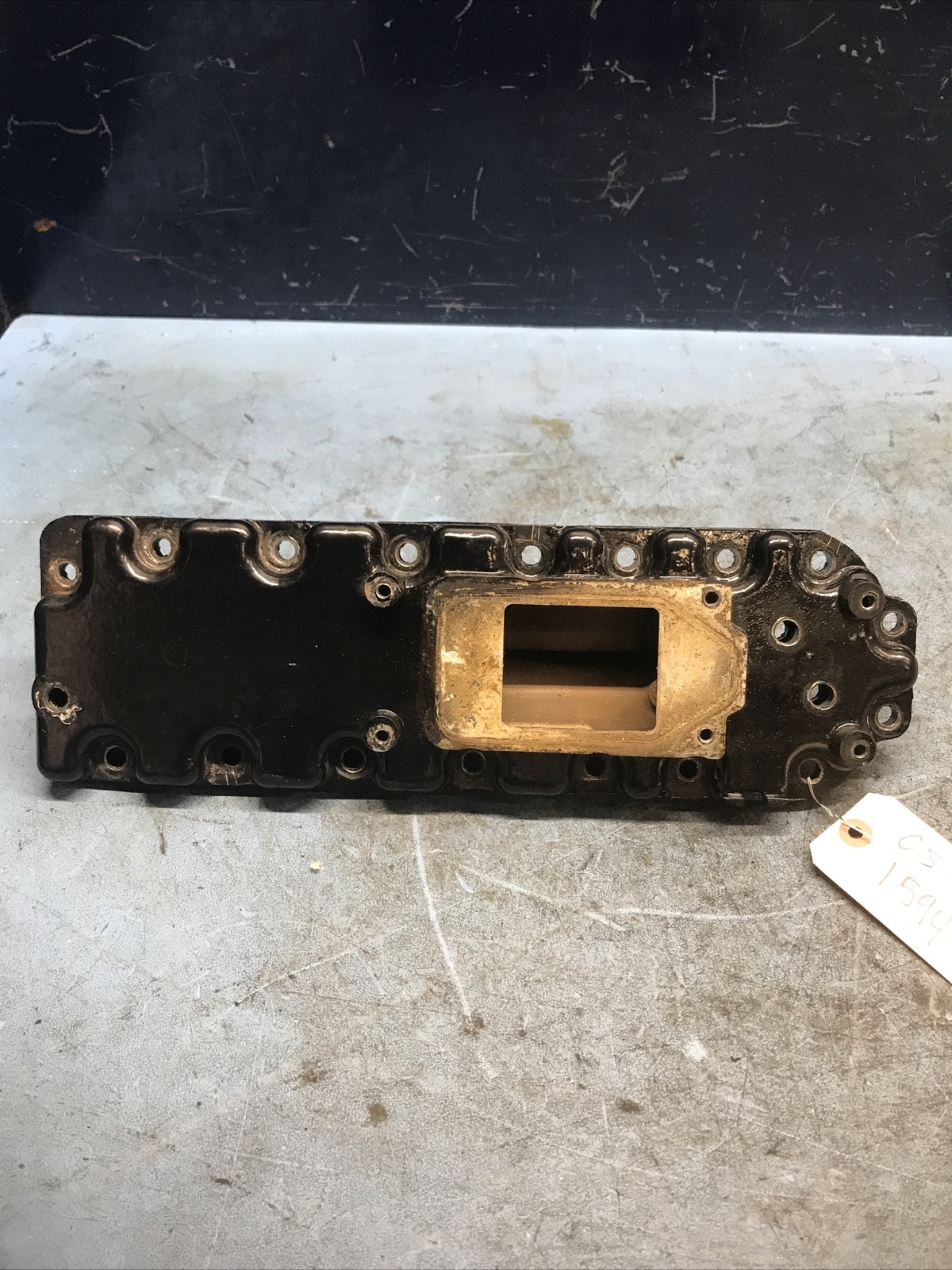 OS1594 MERCURY MARINE, OUTBOARD, 150HP, EXHAUST DIVIDER PLATE, 818562 2