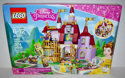 LEGO Disney Princess Belle's Enchanted Castle 41067 Building Blocks Kit Toy RARE
