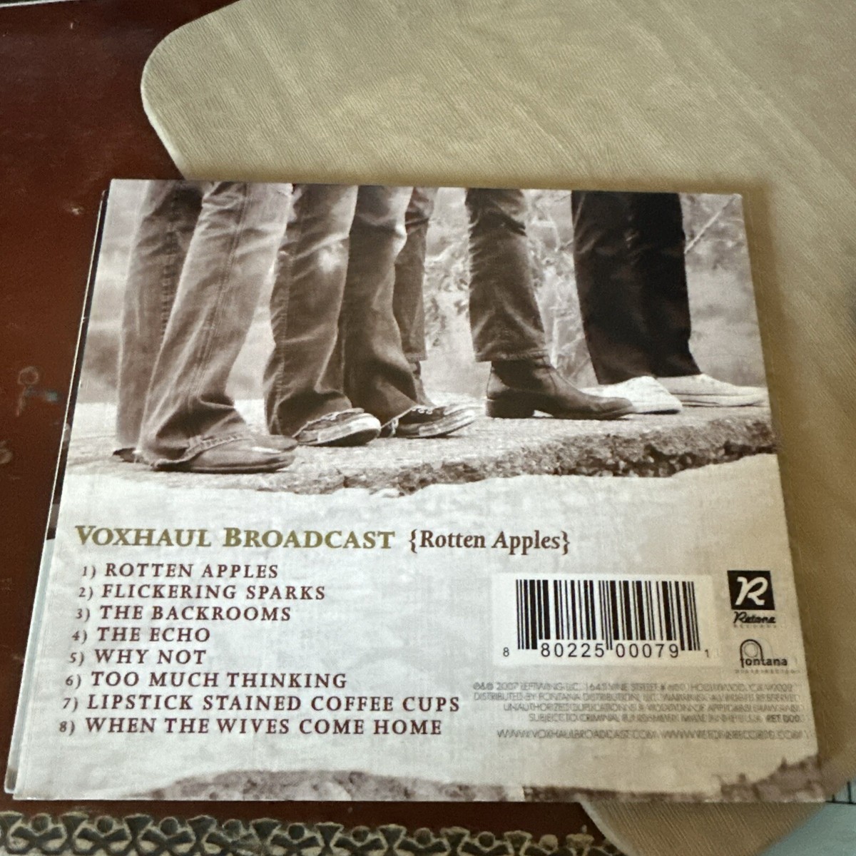 Rotten Apples [Slimline] by Voxhaul Broadcast (CD, 2007, Retone
