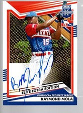2022 Elite Extra Edition Signatures #208 Raymond Mola
