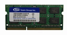 Team Group 2GB Memory Ram TSD32048M1333C9-E Used DDR3