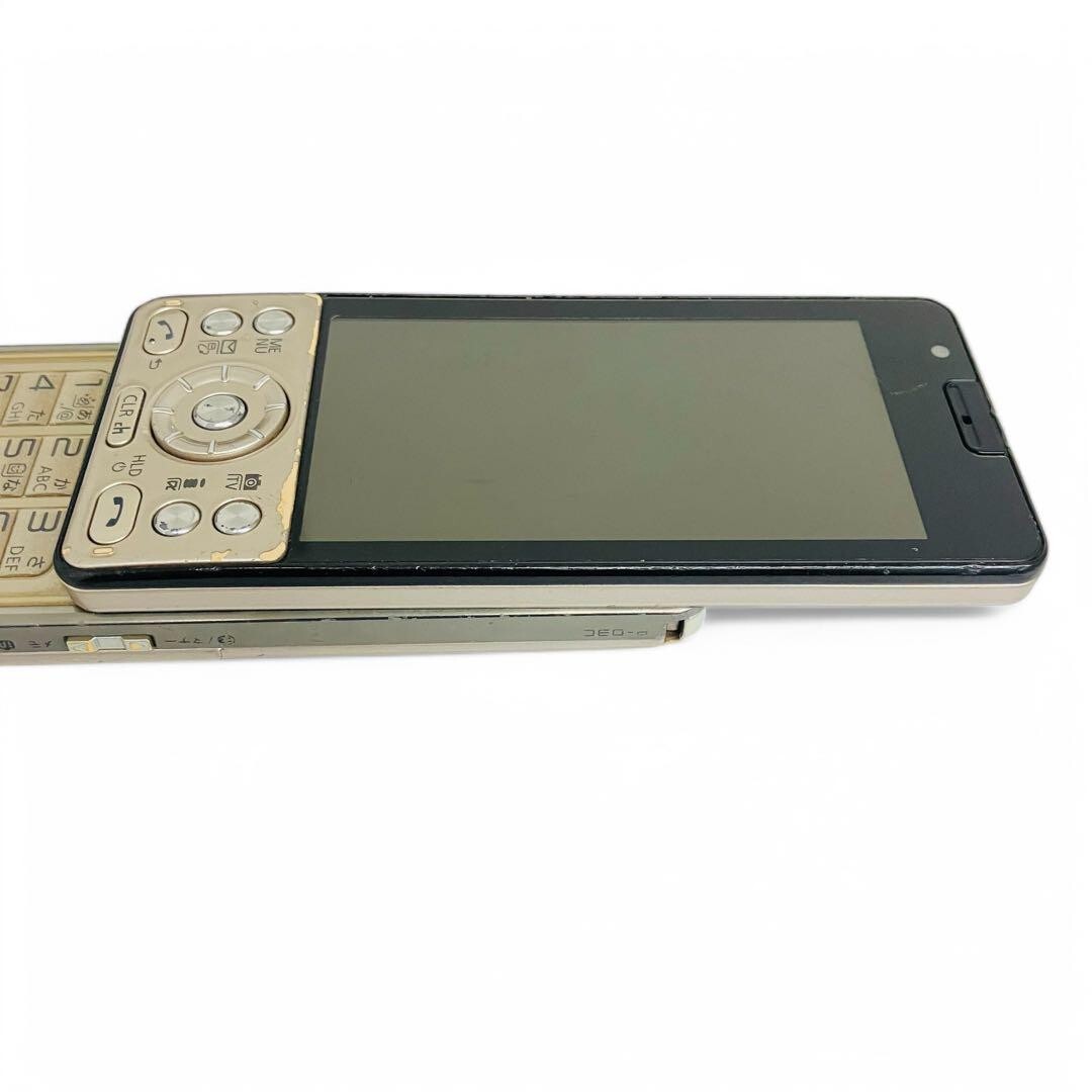 docomo P-03C gold LUMIX Phone Japanese Slider phone cell