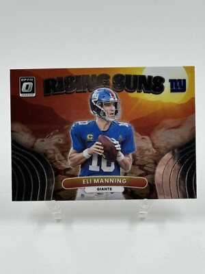 2022 Panini Donruss Optic Eli Manning Rising Suns Insert #RS-3 - Giants
