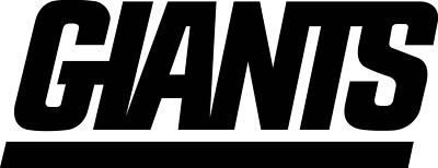 Vinyl Decal Car Truck Sticker Wall NFL Football - New York Giants Logo v2