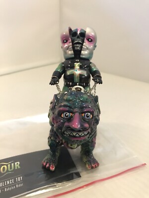 その他 VERDY / Visty x Babylon Toy Black Seymour x Violence Toy x Babylon Rider x Sofubi Soft Vinyl