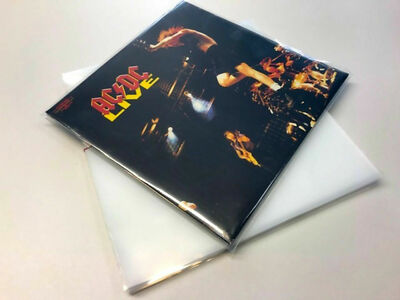 Schallplatte Schutzhüllen LP / 12''  -  SLIM - 100 μ transparent 25, 50, 100 St.