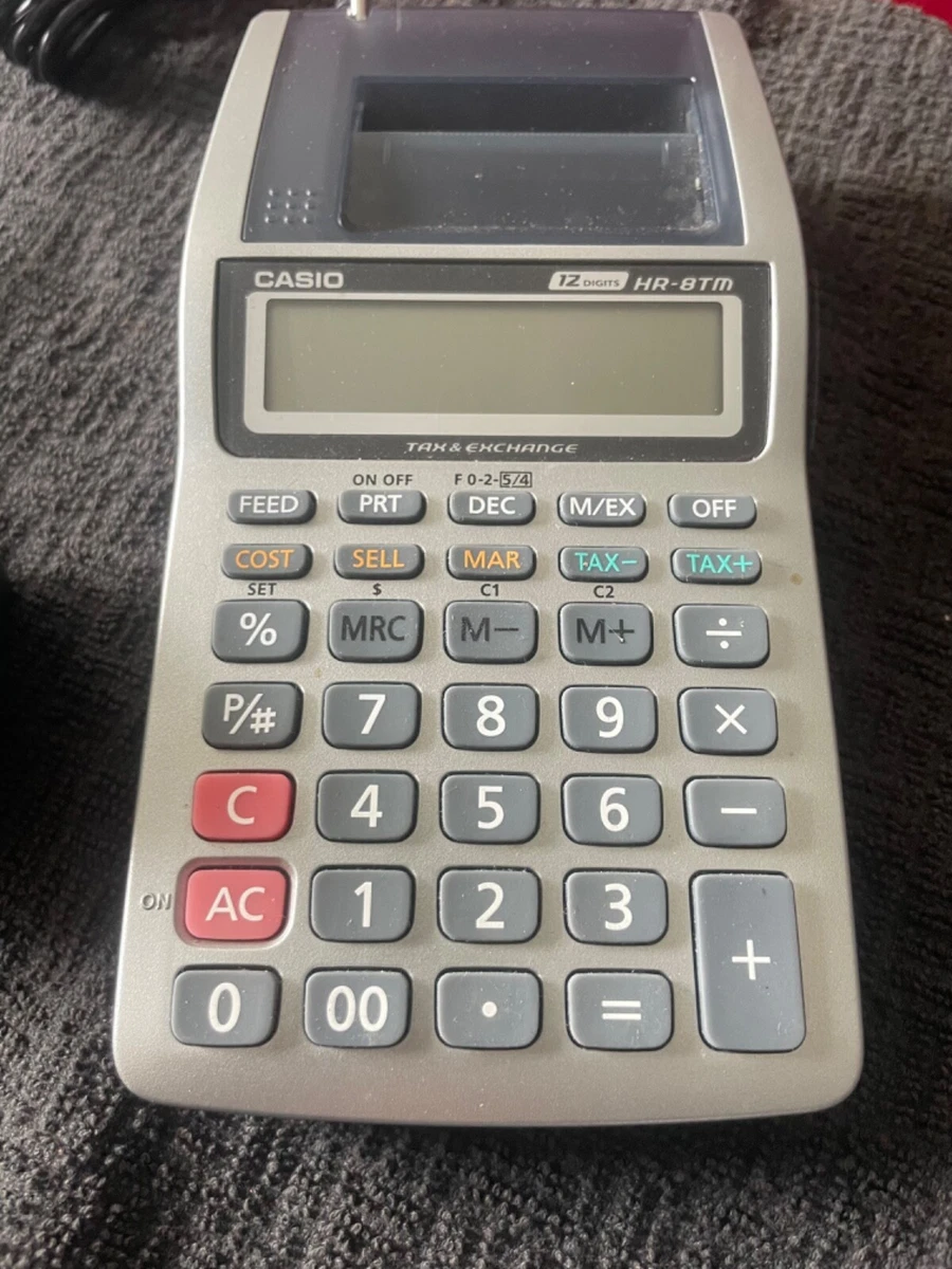 Casio Printing Calculator Replacement Parts
