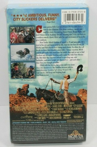 City Slickers VHS, 1997, MGM Movie Time - Factory Sealed - Imagen 2 de 3