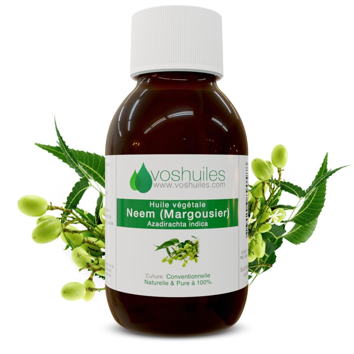 Huile Végétale De Neem Margousier - 250Ml