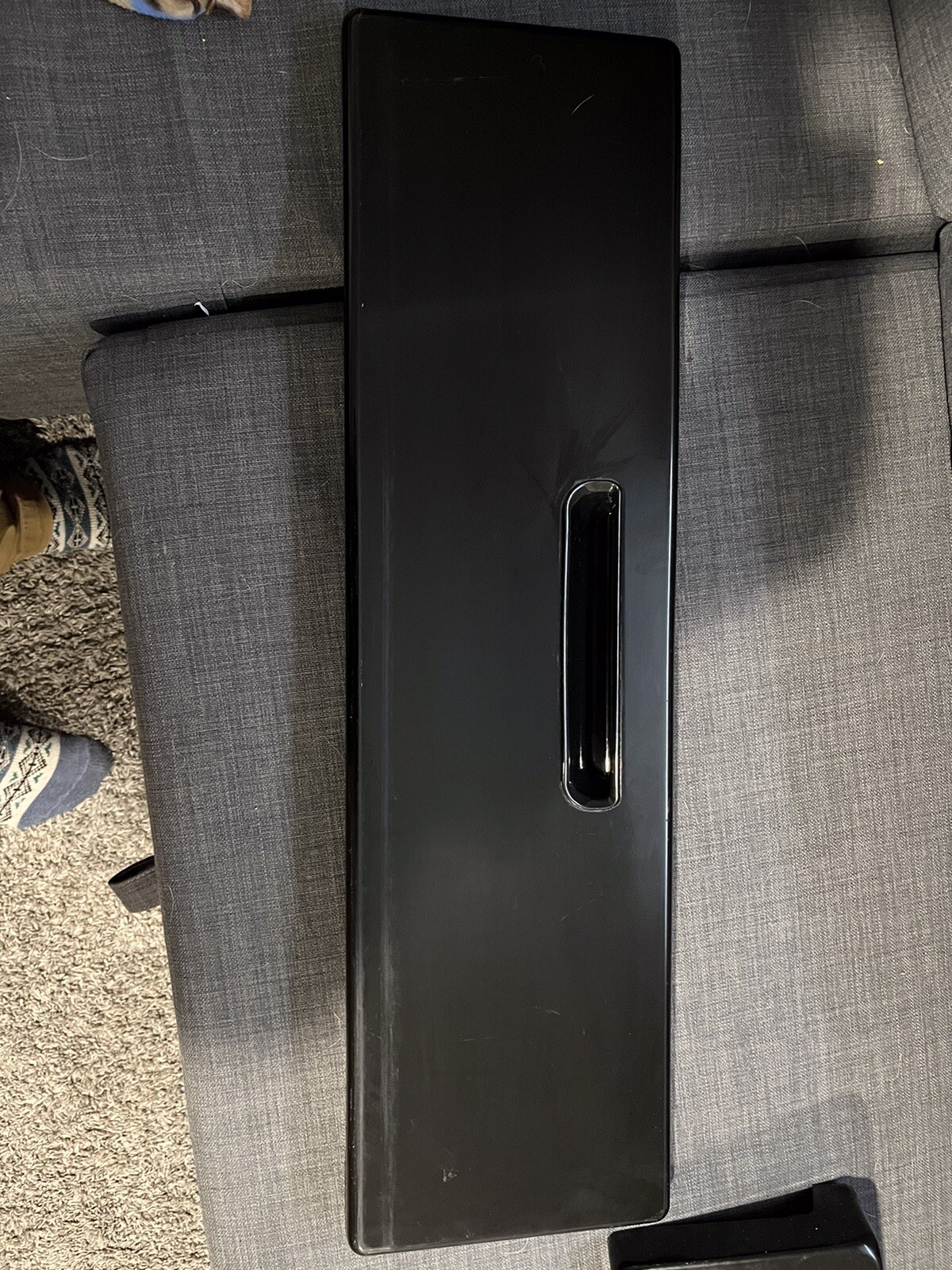 Whirlpool WFG320M0BB2 Oven Broiler Door in Black-image