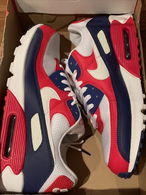 Nike Men's Air Max 90 Leather Casual Shoes - Black