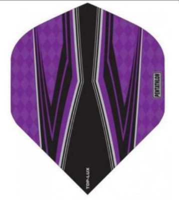 PENTATHLON LUX-Tdp  PURPLE Standard Dart Fights 100 Micron - 5 sets 15 flights