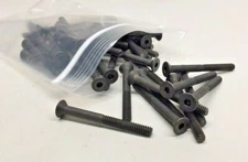 Cap Screw JCA03050-45 Flat Socket Cap Screw 10-24 x 2" (Pack of 45)