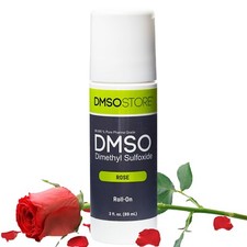 DMSO Rose Scented 3 oz. Roll-On 99.995 Pharma Grade Dimethyl Sulfoxide