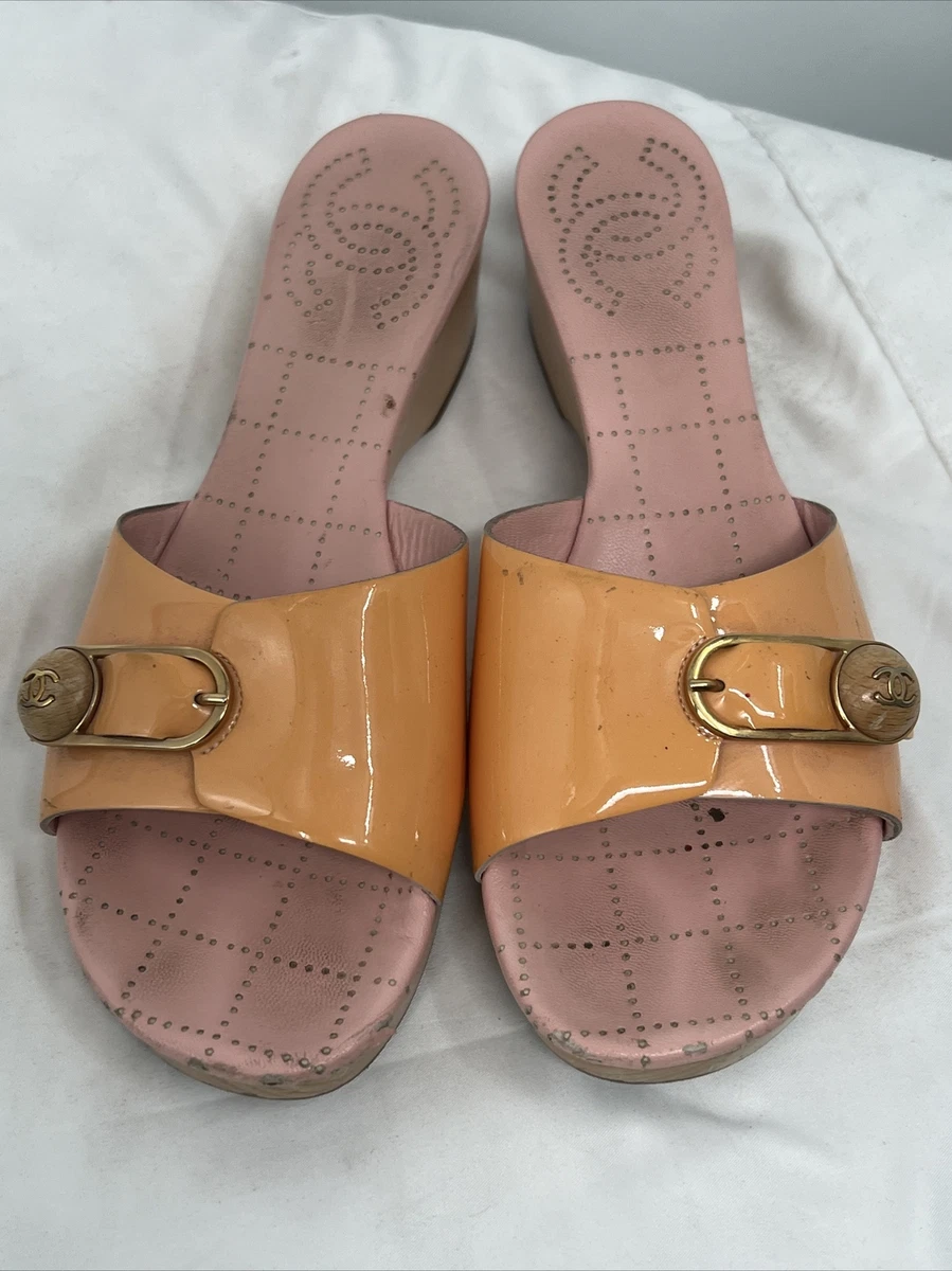 CHANEL Orange Sandals for Women for sale | eBay