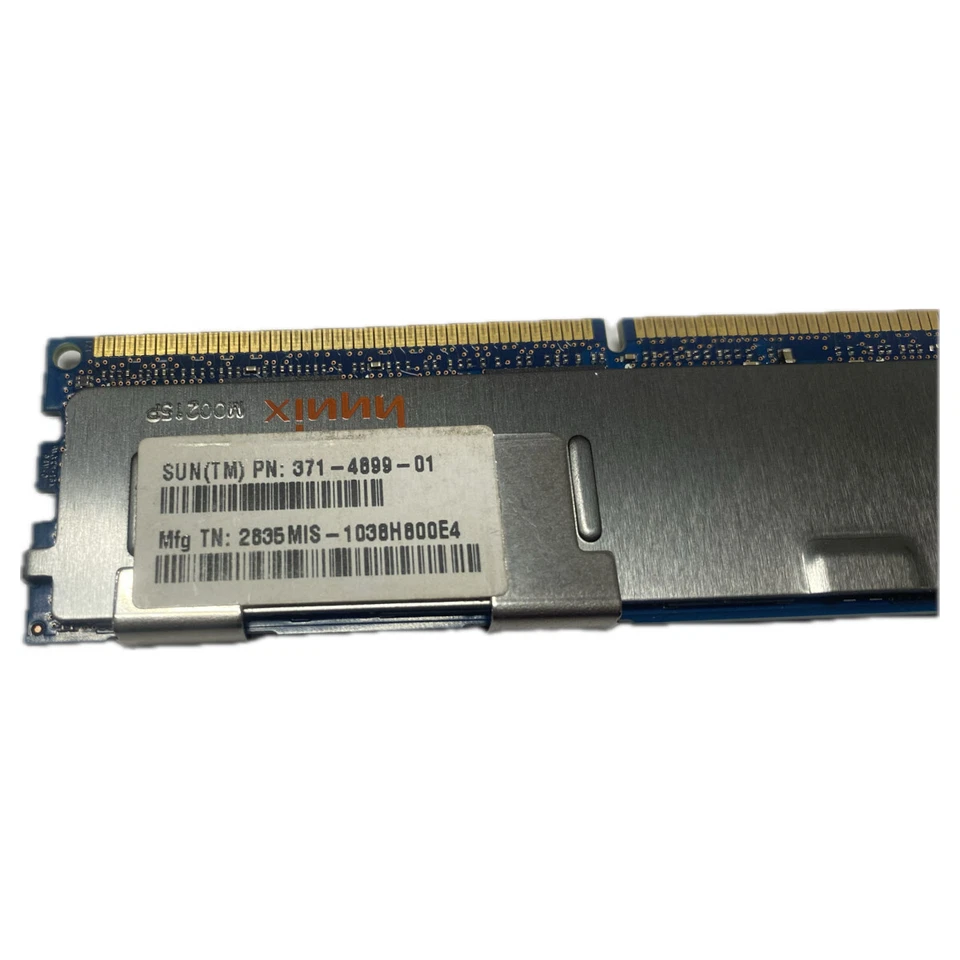 Sun 371-4899 Memory 8GB DDR3 PC3-8500 DIMM - Image 2 of 3