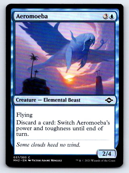 Aeromoeba 37 Common Modern Horizons 2 Magic: The Gathering Lightly Played