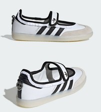 Samba Mary Jane Sports KH6231 Black White Women's Size US 5-9