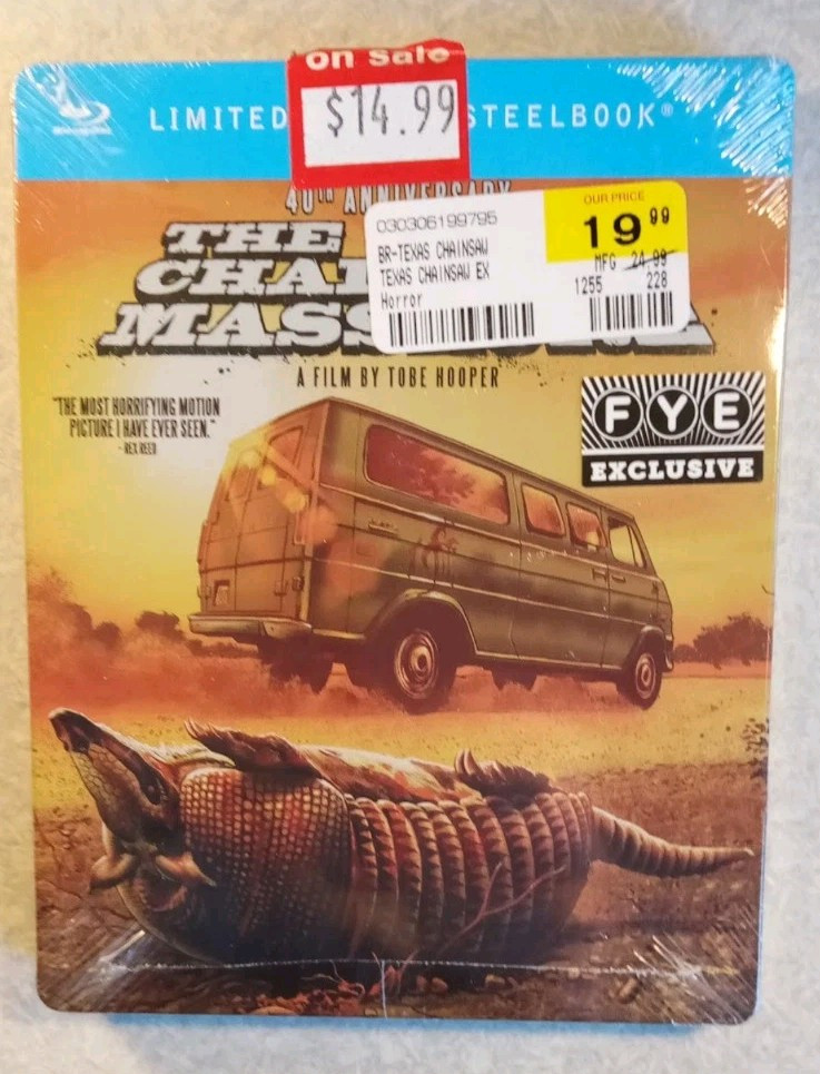 The Texas Chainsaw Massacre Blu-ray Limited Edition Steelbook (FYE Exclusive)