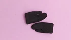 1965 Vintage Barbie Doll Black Short Gloves Black Magic #1609