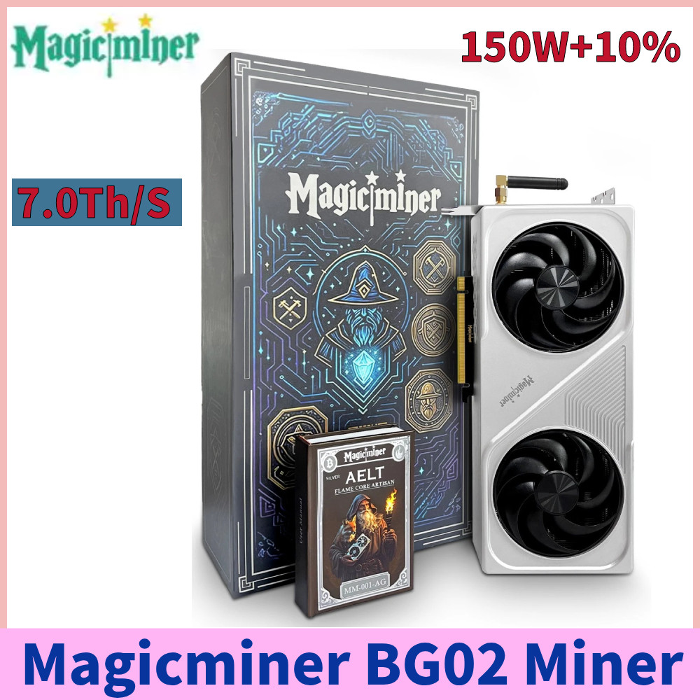 Magicminer BG02 7.0Th/S WIFI SHA-256 Bitcoin BTC BCH Miner Solo Mining Device