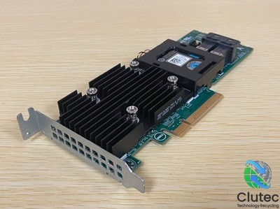 Dell PCI-E Dual Port SATA/SAS Raid Controller Card J14DC Half Height 