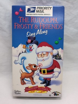 Priority Mail The Rudolph Frosty And Friends Sing Along VHS Tape