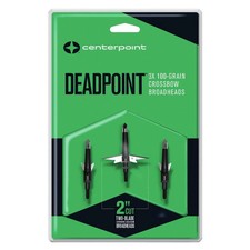 Center Point AXCPBH100 Deadpoint Broadheads 3 pack 