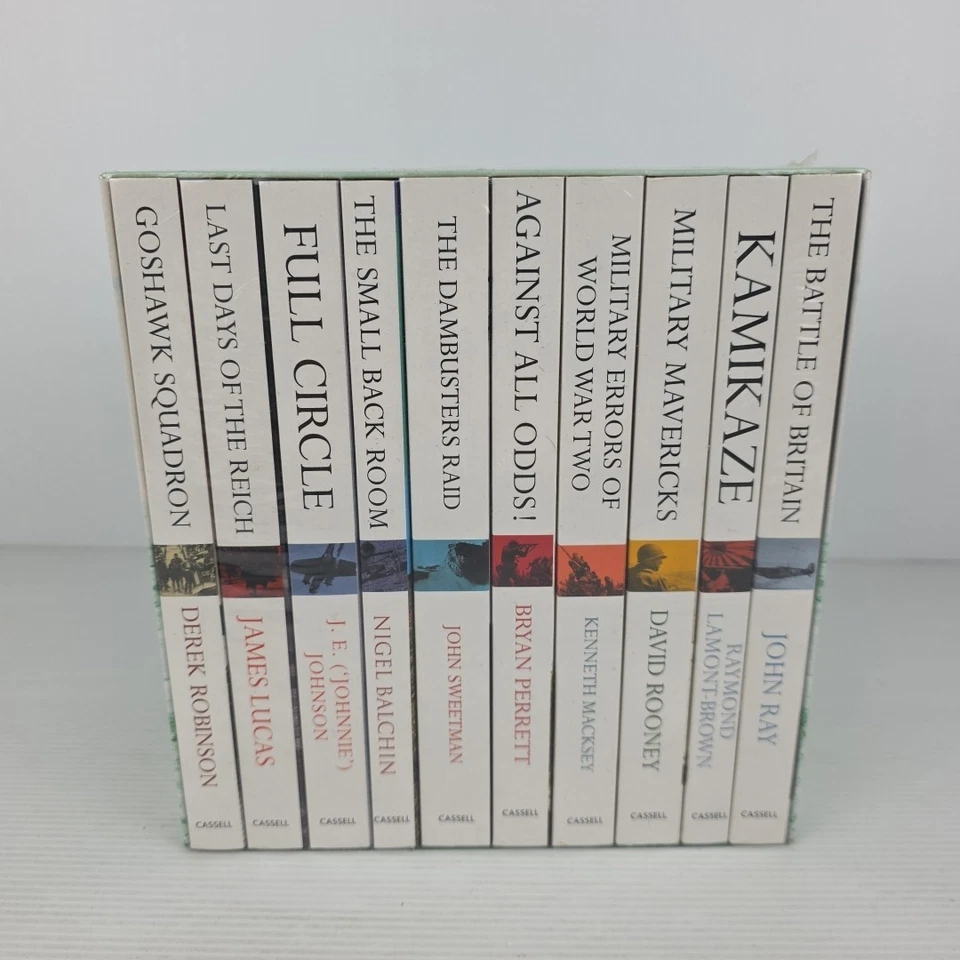 The Military Classics Collection Cassell 10x Paperback Books Box Set SEALED - Image 2 of 4