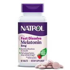 2/27 Natrol 5mg Fast Dissolve Tablets Melatonin Strawberry Flavor