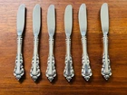 GORHAM~MEDICI~STERLING SILVER~LOT OF 6~BUTTER KNIFES~NICE