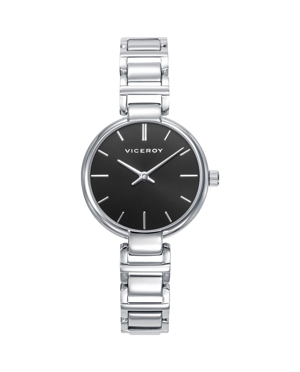 Orologio Viceroy Donna Acciaio Cassa Nera 30 Mm – Elegante Analogico Quarzo