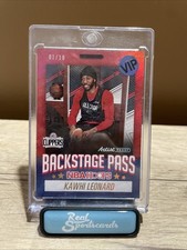 Kawhi Leonard Artist Proof Backstage Pass 1/10 VIP  *First Printed*