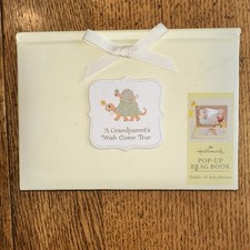 Hallmark Baby Book Instant Scrapbook 3D Animals Grandparent New Just Add Photos