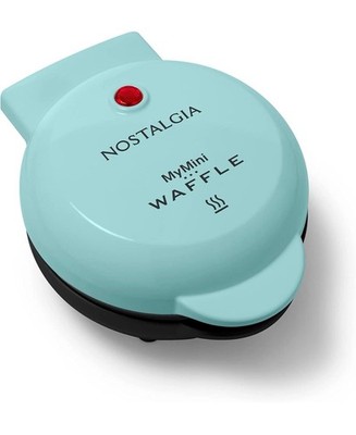 Nostalgia Mymini Waffeleisen Antihaft Aqua