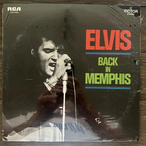 Elvis Presley Back In Memphis 1970 Original Sealed LP Gold Stamp PROMO