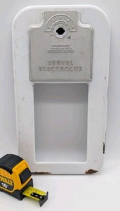 Vintage Servel Electrolux Original Freezer Face Panel Metal, Restoration/Display
