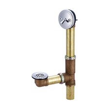 Central Brass 1555 Chrome Multi Tub Trip Lever Bath Drain