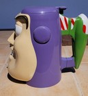 Vintage Disney On Ice Toy Story Buzz Lightyear Souvenir Character Mug Cup Lid — photo 3